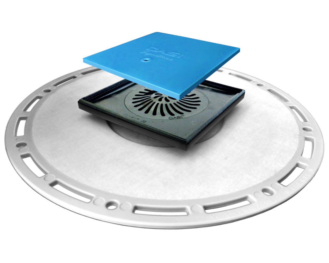 Shower Drain Flange Assembly