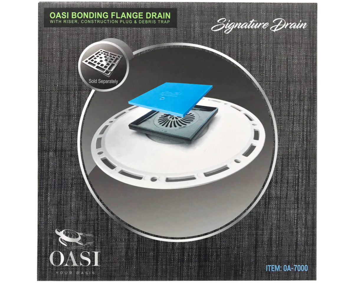 Square Shower Drain Kit - Trugard Direct