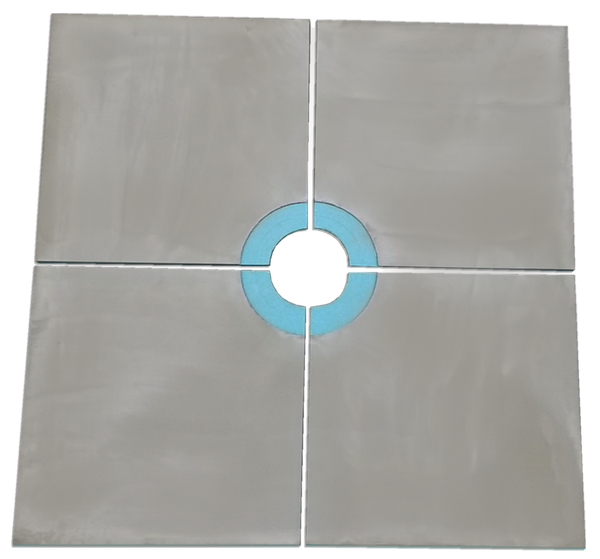 Curbless Shower Pan Tray for Square Drains - Trugard Direct