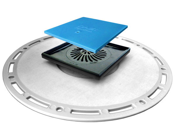 Square Shower Drain Kit - Detail View - Trugard Direct