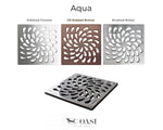110sqft Standard Shower Kit - Square Drain - Included Parts - Trugard Direct