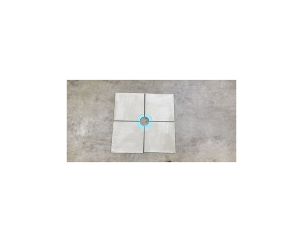 Curbless Shower Pan Tray for Square Drains - Detail View - Trugard Direct