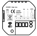 Thermostat for Heated Floors - WiFi & Programmable - Side View - Trugard Direct
