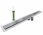 220sqft Standard Shower Kit - Linear Drain - Side View - Trugard Direct