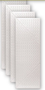 Standard Shower Pan Tray for Square Drains - Installation View - Trugard Direct