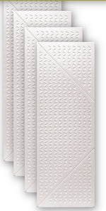 Standard Shower Pan Tray for Square Drains - Installation View - Trugard Direct