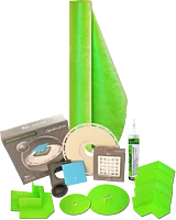 110sqft Standard Shower Kit - Square Drain - Trugard Direct