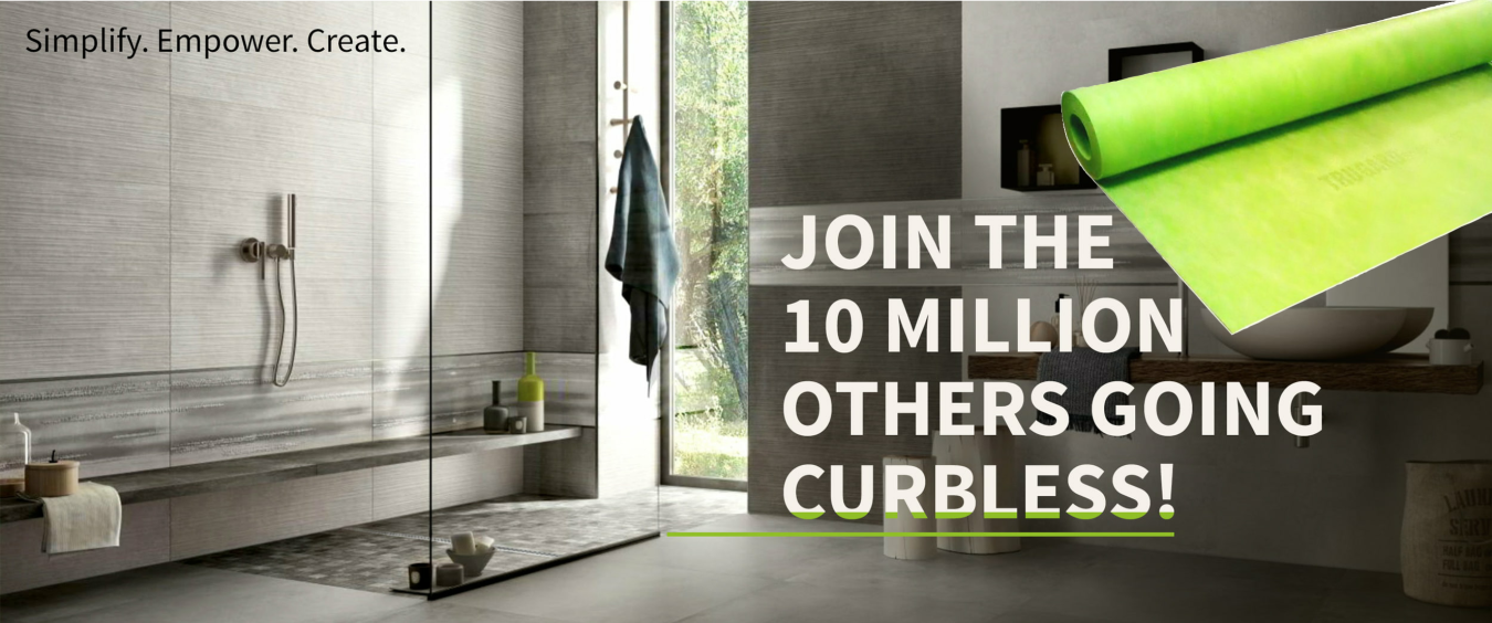 Professional shower waterproofing installation