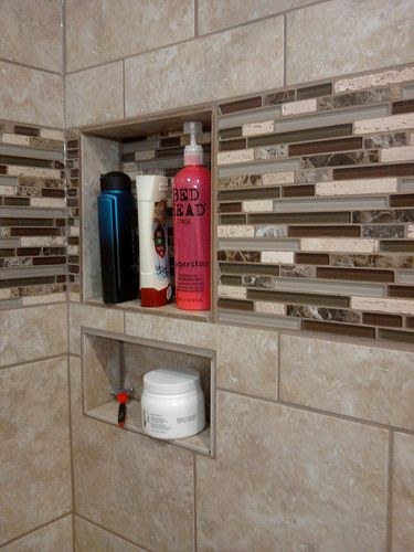 Customizing Your Shower Niche