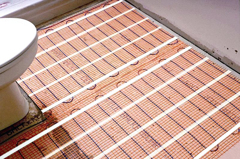 Top Heated Floor System, How Much Is Heated Tile