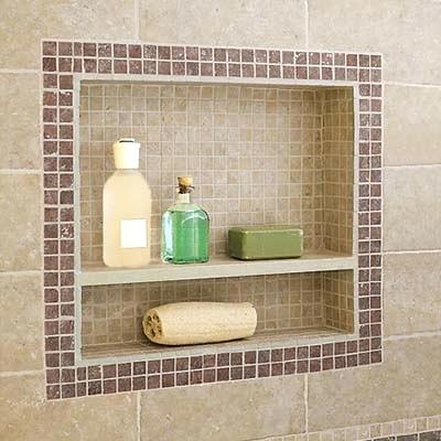 SHOWER NICHE / BATHROOM SHELF /SOAP DISH